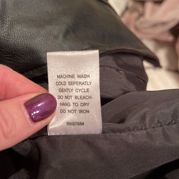Tart Vegan Leather jacket size Medium - Picture 10 of 10